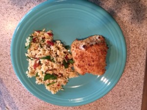 A great dish to served with baked cod.